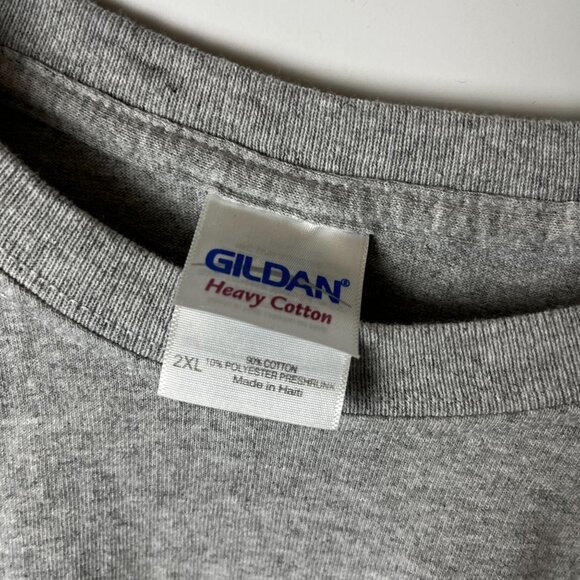 Pillsbury Doe Boy Poke Me and Die T Shirt Vintage Y2K Adult Gray 2XL XXL Solid - Picture 4 of 12